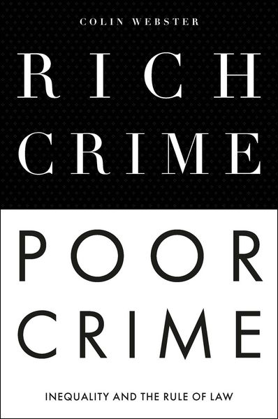Produktbild: Rich Crime, Poor Crime