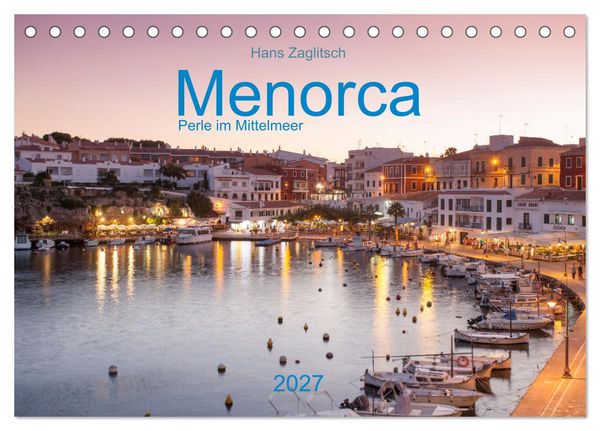 Produktbild: Menorca - Perle im MIttelmeer (Tischkalender 2027 DIN A5 quer), CALVENDO Monatskalender