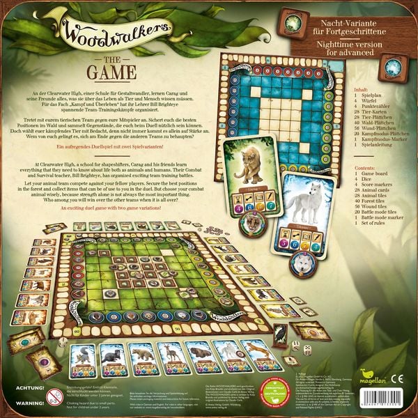 Produktbild: Woodwalkers - The Game