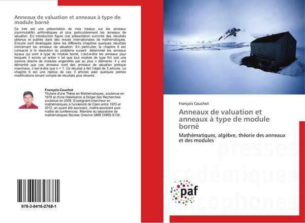 Produktbild: Anneaux de valuation et anneaux &agrave; type de module born&eacute;