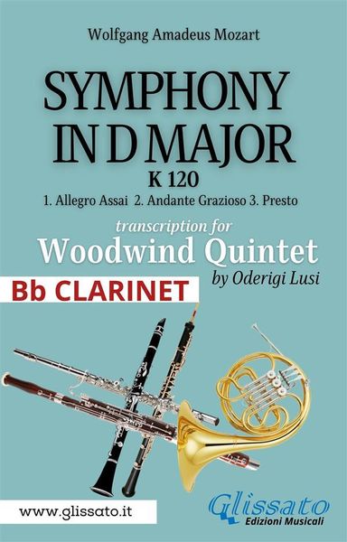 Produktbild: (Bb Clarinet) Symphony K 120 - Woodwind Quintet