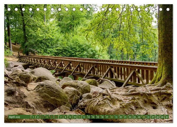 Produktbild: Das Felsenmeer - Natur pur im Odenwald (Tischkalender 2026 DIN A5 quer), CALVENDO Monatskalender