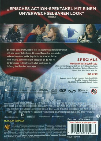 Produktbild: Man of Steel
