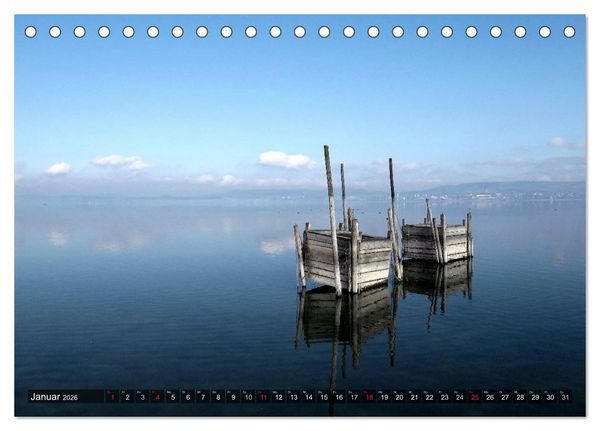 Produktbild: Zauberhafter Bodensee (Tischkalender 2026 DIN A5 quer), CALVENDO Monatskalender