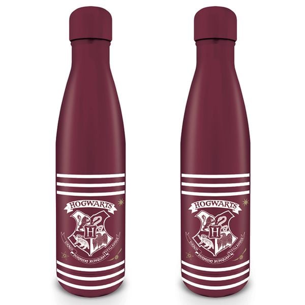 Harry Potter (classic Crest Burgundy Stripes) Metal Drinks Bottle