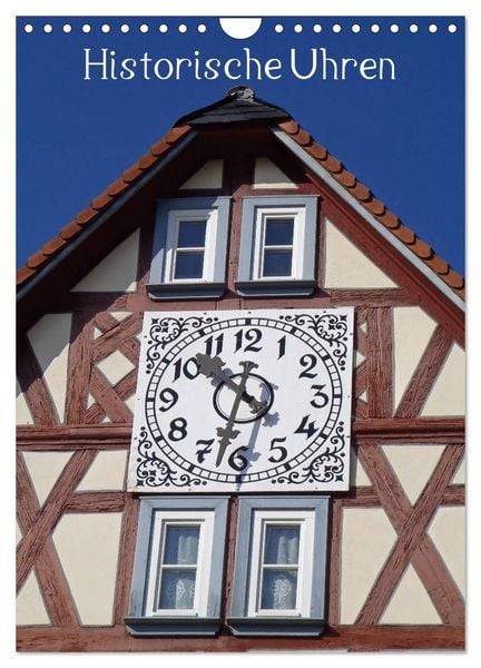 Produktbild: Historische Uhren (Wandkalender 2026 DIN A4 hoch), CALVENDO Monatskalender