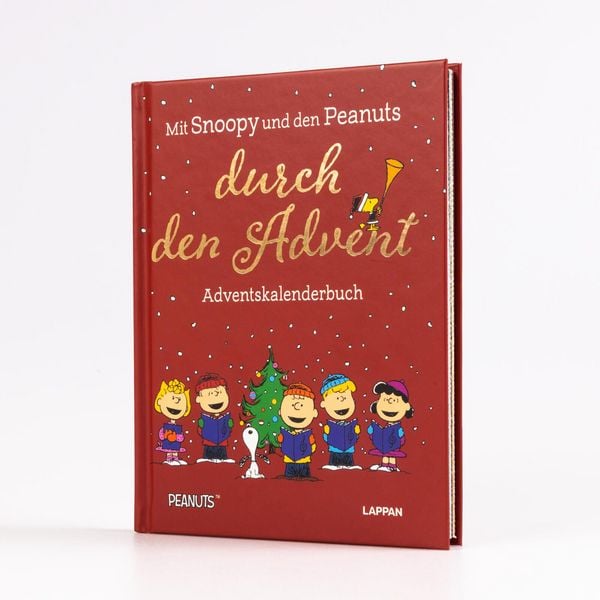 Produktbild: Peanuts Geschenkbuch: Mit Snoopy und den Peanuts durch den Advent