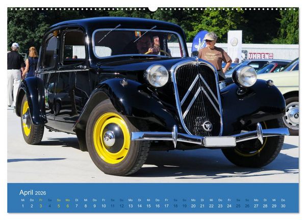 Produktbild: Citroen Traction Avant (Wandkalender 2026 DIN A2 quer), CALVENDO Monatskalender
