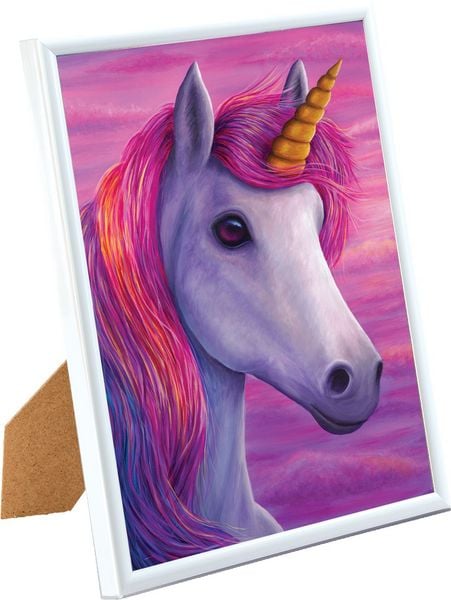 Produktbild: Bastelset Einhorn CRYSTAL ART CAM-3