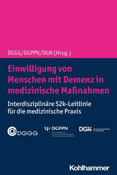 Produktbild: Einwilligung von Menschen mit Demenz in medizinische Ma&szlig;nahmen