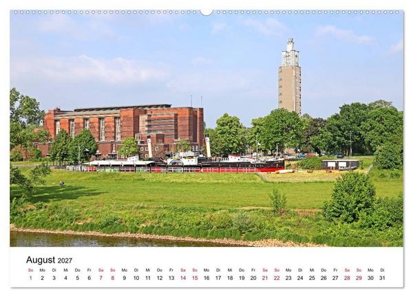 Produktbild: Magdeburg &ndash; meine Stadt (hochwertiger Premium Wandkalender 2027 DIN A2 quer), Kunstdruck in Hochglanz