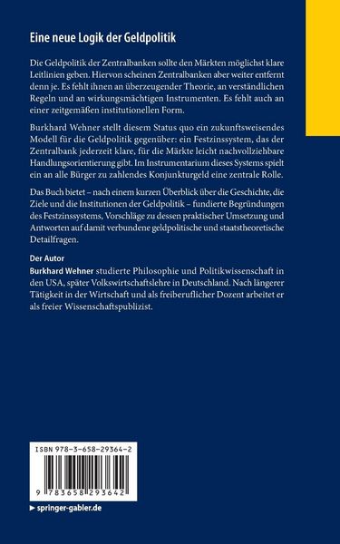 Produktbild: Eine neue Logik der Geldpolitik