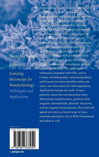 Produktbild: Scanning Microscopy for Nanotechnology