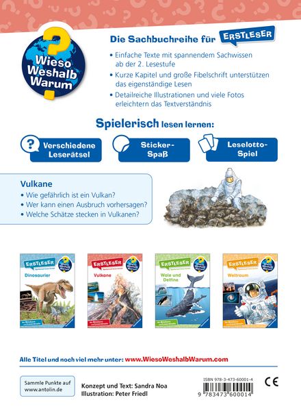 Produktbild: Wieso? Weshalb? Warum? Erstleser, Band 2 - Vulkane