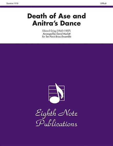 Produktbild: Grieg, E: Death of ASE and Anitra's Dance