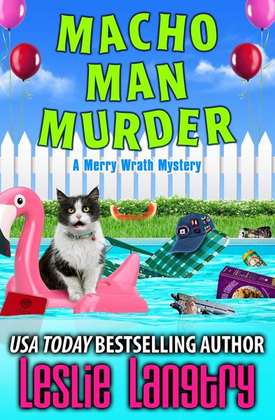 Produktbild: Macho Man Murder (Merry Wrath Mysteries, #15)