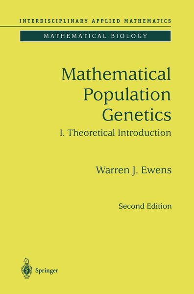 Produktbild: Mathematical Population Genetics 1