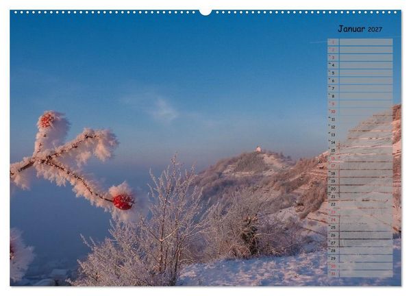 Produktbild: Rund um die Wurmlinger Kapelle (hochwertiger Premium Wandkalender 2027 DIN A2 quer), Kunstdruck in Hochglanz