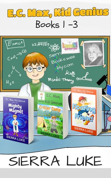 Produktbild: E.C. Max, Kid Genius Books 1-3