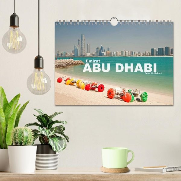 Produktbild: Emirat Abu Dhabi (Wandkalender 2026 DIN A4 quer), CALVENDO Monatskalender