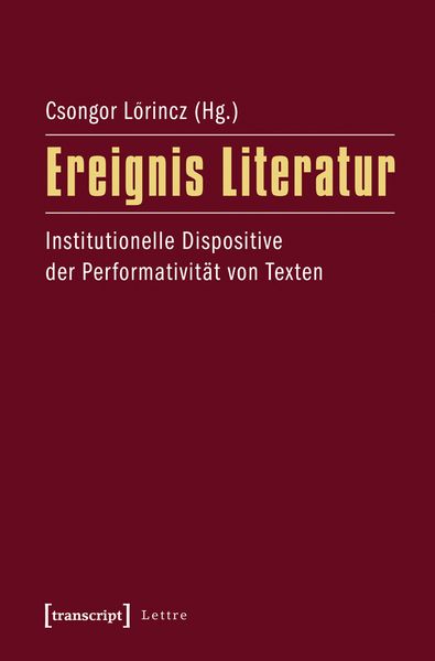 Produktbild: Ereignis Literatur