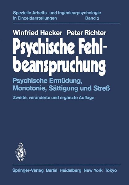 Produktbild: Psychische Fehlbeanspruchung