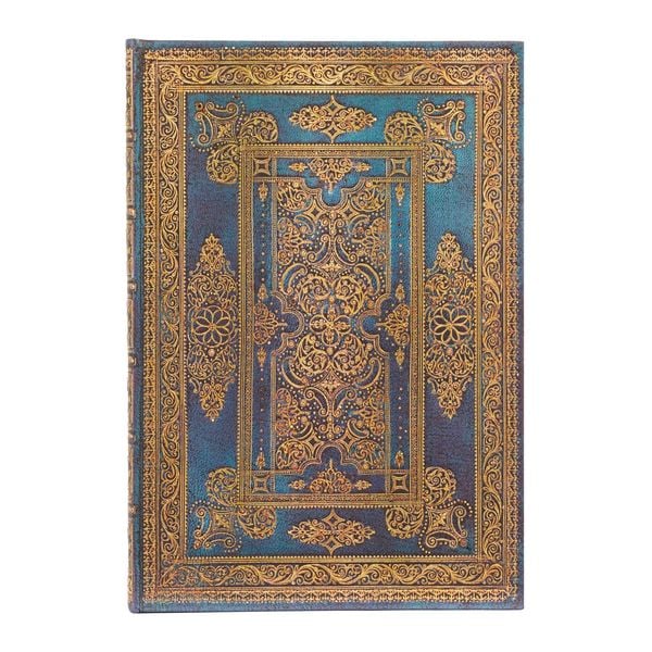 Produktbild: Hardcover Notizbuch Blue Luxe, Midi, LIN