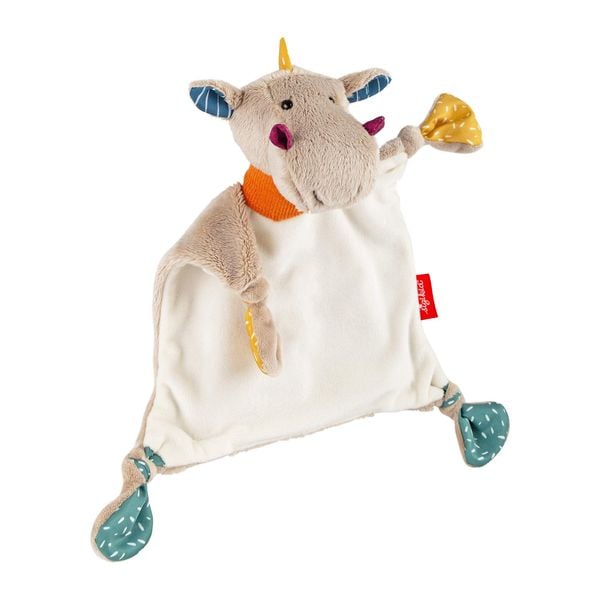 sigikid 43389 - Schnuffeltuch Drache Yellow