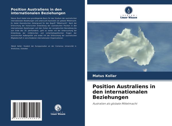 Produktbild: Position Australiens in den internationalen Beziehungen