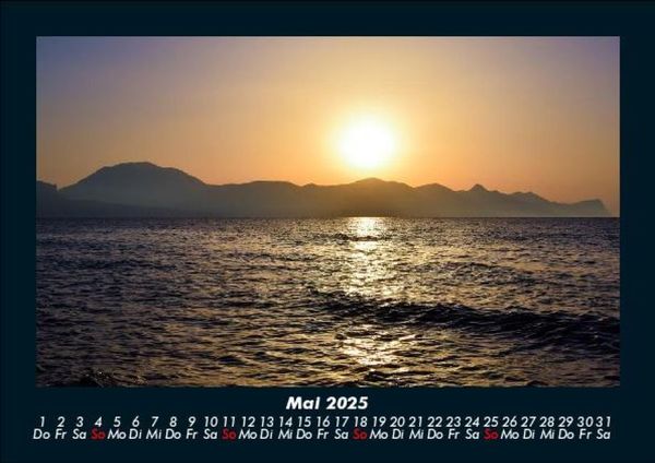 Produktbild: Sehnsucht nach Meer 2025 Fotokalender DIN A5