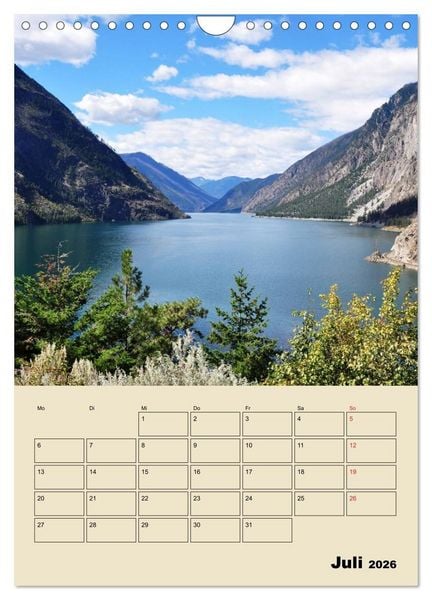 Produktbild: Kanadas gro&szlig;e Seen / Planer (Wandkalender 2026 DIN A4 hoch), CALVENDO Monatskalender