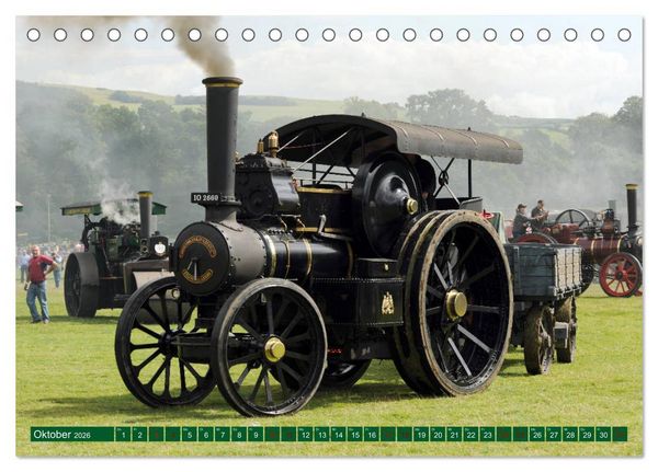 Produktbild: Irish Steam - 50. Dampftreffen in Stradbally (Tischkalender 2026 DIN A5 quer), CALVENDO Monatskalender