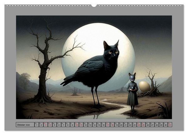 Produktbild: Eigenartiges Ei-Land (hochwertiger Premium Wandkalender 2026 DIN A2 quer), Kunstdruck in Hochglanz