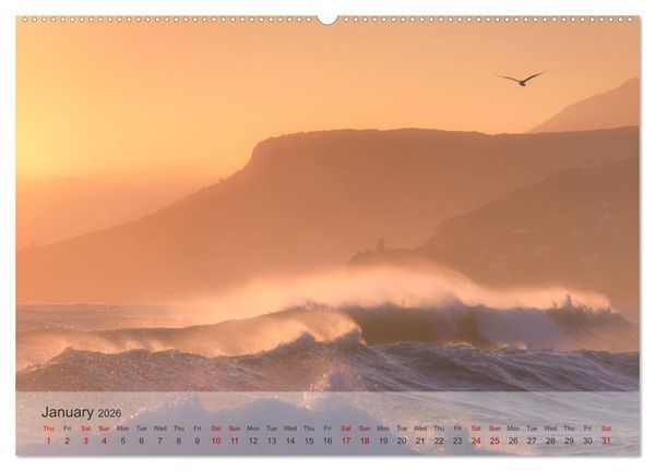 Produktbild: Beautiful Seascapes (High Quality Premium Wall Calendar 2026 DIN A2 landscape),CALVENDO 12 Month Wall Calendar