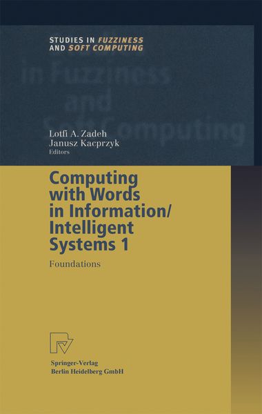 Produktbild: Computing with Words in Information/Intelligent Systems 1