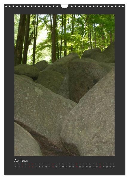 Produktbild: Odenwald - Impressionen einer Landschaft (Wandkalender 2026 DIN A3 hoch), CALVENDO Monatskalender