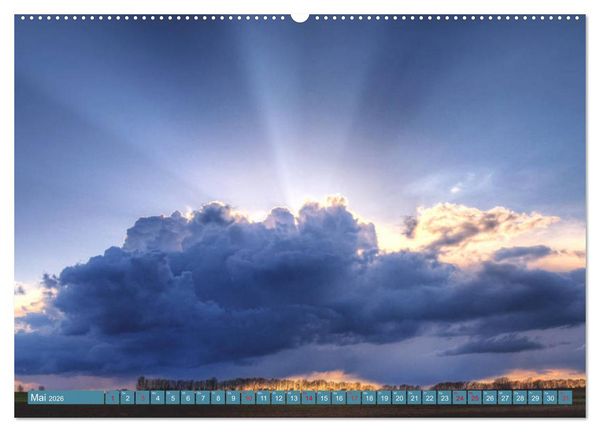 Produktbild: Fantastische Wetterfotos (hochwertiger Premium Wandkalender 2026 DIN A2 quer), Kunstdruck in Hochglanz