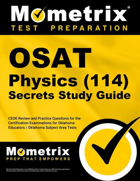 Produktbild: OSAT Physics (114) Secrets Study Guide