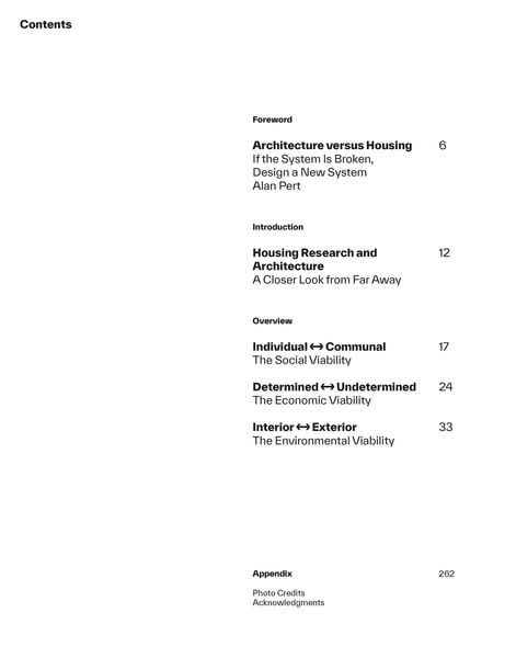 Produktbild: Architecture for Housing