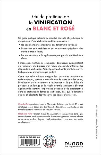 Produktbild: Guide pratique de la vinification en blanc et ros&eacute;