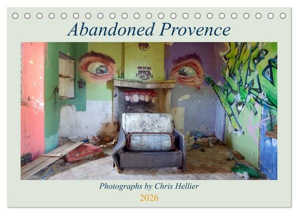 Produktbild: Abandoned Provence (Desk Calendar 2026 DIN A5 landscape), CALVENDO 12 Month DeskCalendar