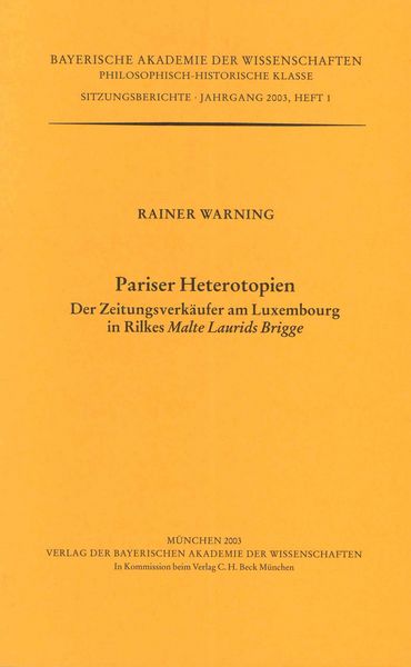 Produktbild: Pariser Heterotopien