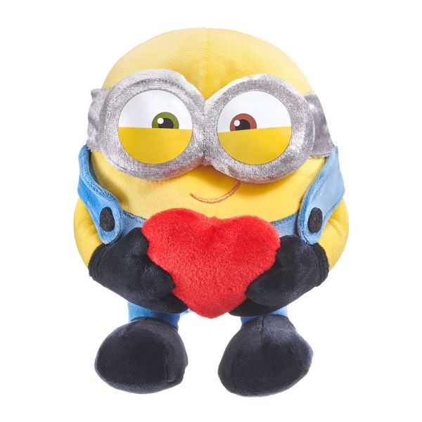 Produktbild: Schmidt 42879 - Minions: Bob, mit Herz, Pl&uuml;sch, 22 cm