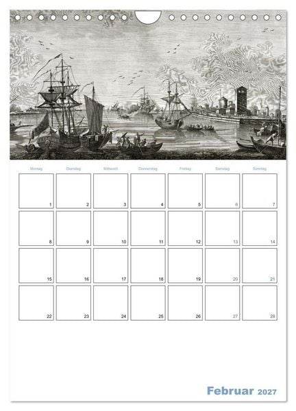Produktbild: Segelschiffe - mit Planerfunktion (Wandkalender 2027 DIN A4 hoch), CALVENDO Monatskalender