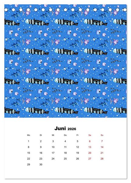 Produktbild: MUSTERMACKE (Tischkalender 2026 DIN A5 hoch), CALVENDO Monatskalender