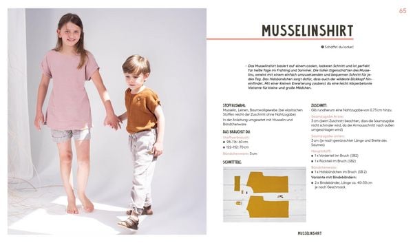 Produktbild: Hej. Minimode &ndash; Kleidung n&auml;hen f&uuml;r Kinder. Mit digitalen Schnitten und Tipps zum Zuschnitt mit dem Beamer