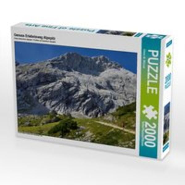 CALVENDO Puzzle Genuss Erlebnisweg Alpspitz 2000 Teile Lege-Größe 90 x 67 cm Foto-Puzzle Bild von Dieter-M. Wilczek