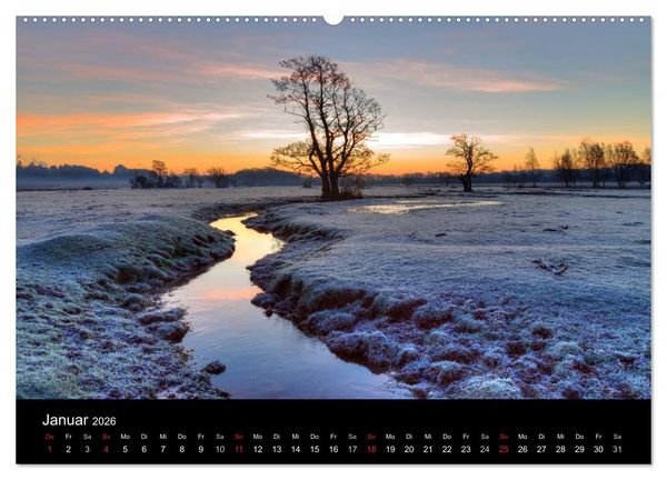 Produktbild: New Forest - England (Wandkalender 2026 DIN A2 quer), CALVENDO Monatskalender
