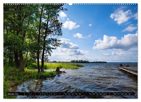 Produktbild: ERMLAND MASUREN (Wandkalender 2026 DIN A2 quer), CALVENDO Monatskalender
