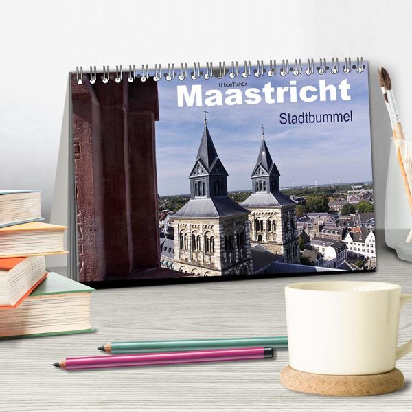 Produktbild: Maastricht - Stadtbummel (Tischkalender 2026 DIN A5 quer), CALVENDO Monatskalender